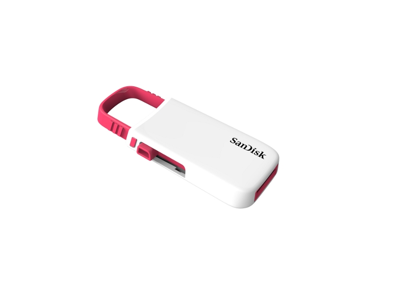 SanDisk 16Gb - Sandisk CZ59 Cruzer U White-Pink SDCZ59-016G-B35WP