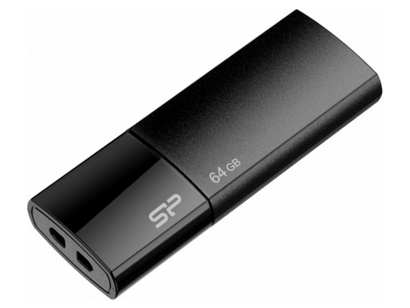Silicon Power 64Gb - Silicon Power Ultima U05 USB 2.0 Black SP064GBUF2U05V1K