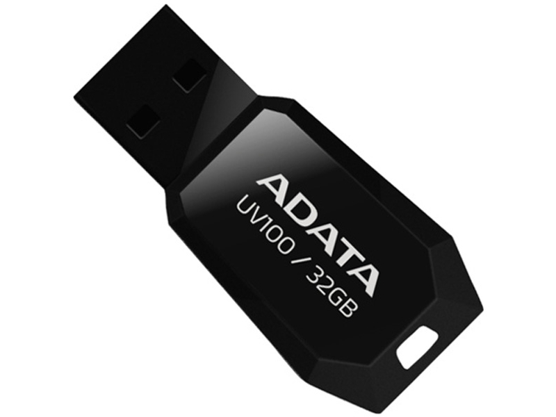 A-Data 32Gb - A-Data DashDrive UV100 USB 2.0 Black AUV100-32G-RBK