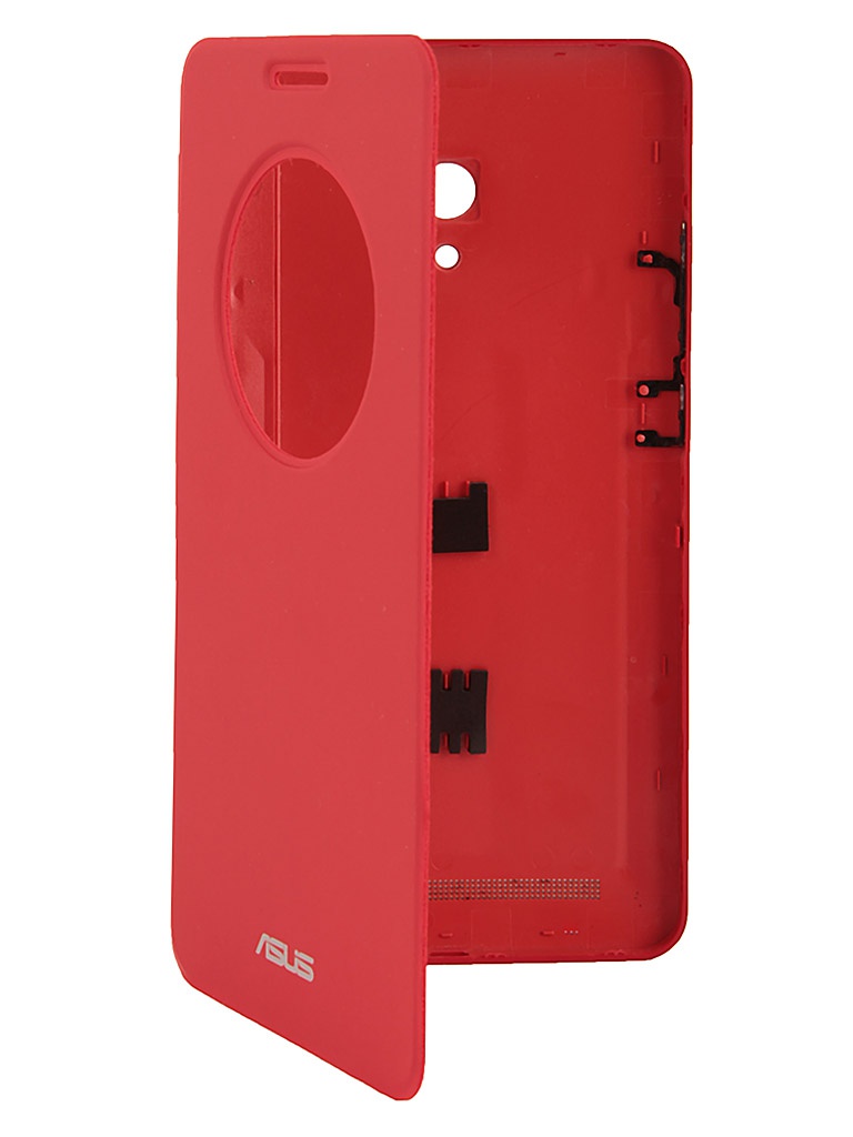 Asus Аксессуар Чехол ASUS ZenFone 6 View Flip Cover Red 90XB00RA-BSL0Q0