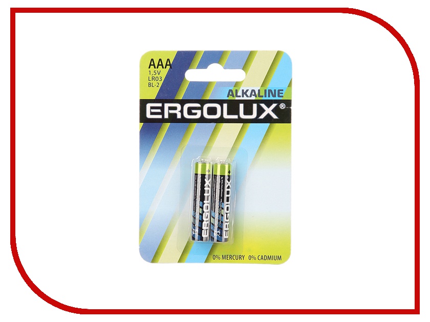  AAA - Ergolux LR03 Alkaline BL-2 LR03 BL-2