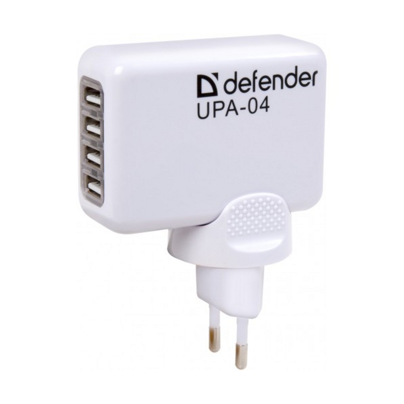 Defender Зарядное устройство Defender UPA-04 4xUSB 83521