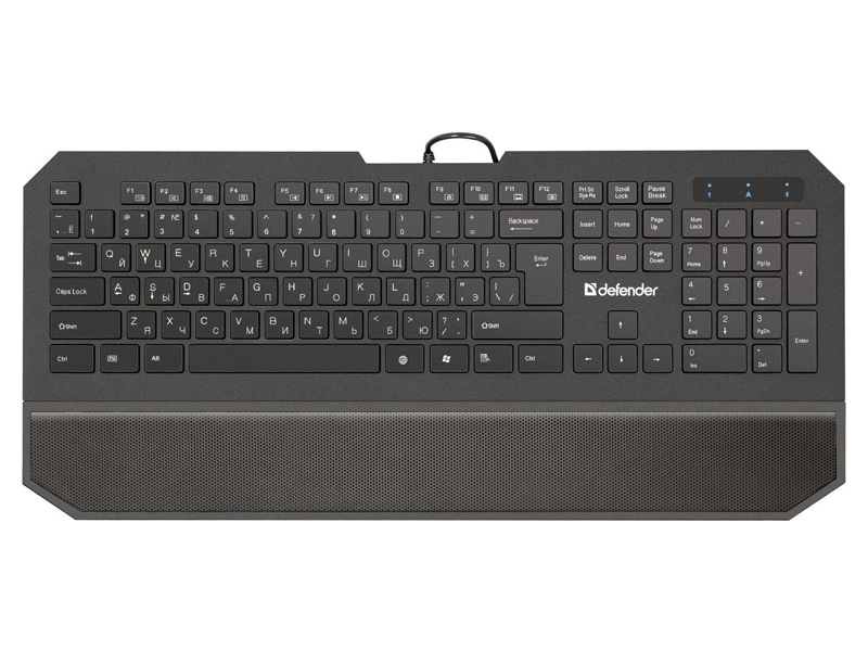 Defender Клавиатура Defender Oscar SM-600 Pro USB Black 45602