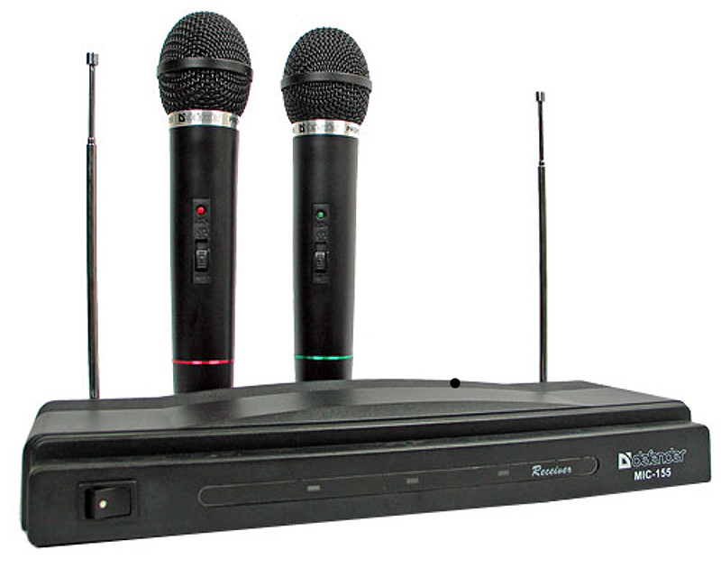 Радиомикрофон Defender MIC-155 Black 64155
