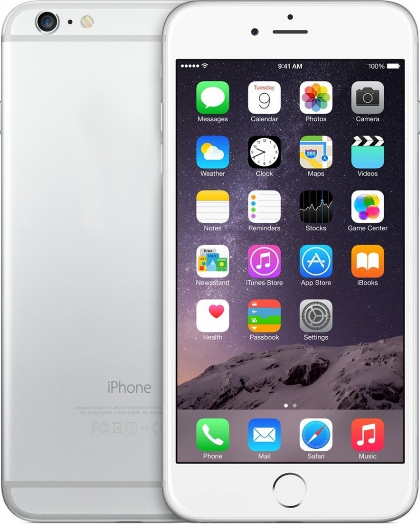 Apple iPhone 6 Plus - 128Gb Silver MGAE2RU/A