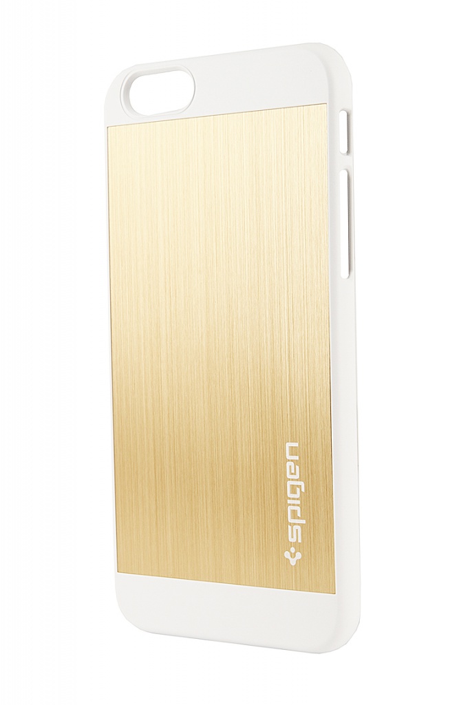 SGP Аксессуар Чехол SGP Aluminum Fit (PET) 4.7-inch for iPhone 6 Champagne Gold SGP10945