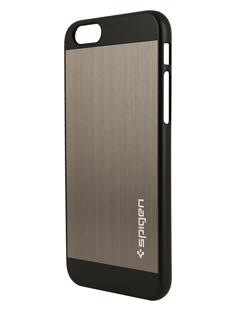 SGP Аксессуар Чехол SGP Aluminum Fit (PET) 4.7-inch for iPhone 6 Space Grey SGP10948