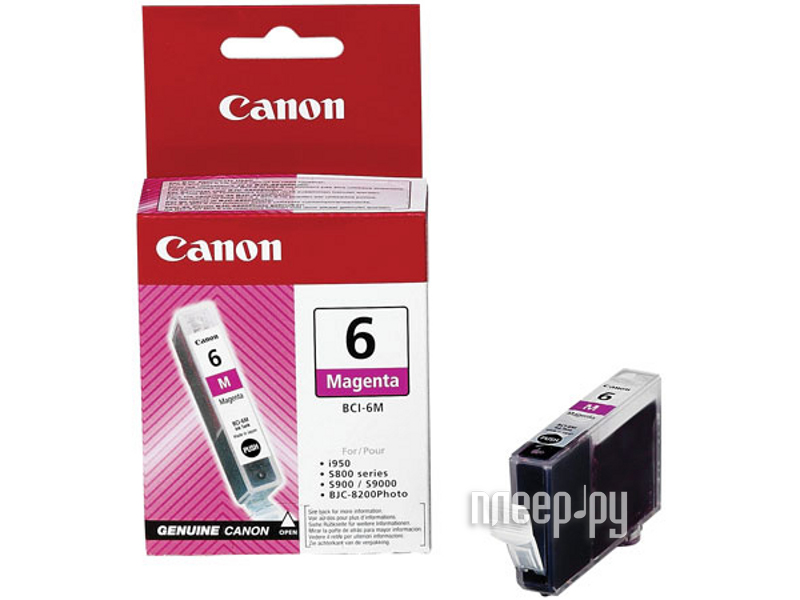 Canon Картридж Canon BCI-6M для Pixma 4000/5000/6000/MP750/MP780 Purple