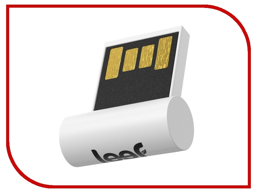 USB Flash Drive 32Gb - Leef Surge White LFSUR-032WWR