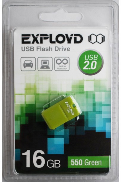  16Gb - Exployd 550 mini Green EX0016GB550-mini-G