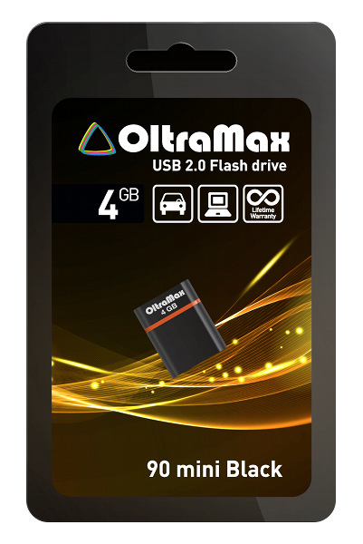 Oltramax 4Gb - OltraMax 90 Mini Black OM004GB-mini-90-B