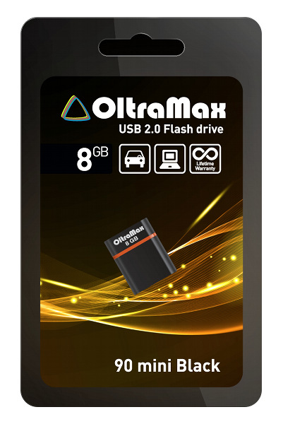 Oltramax 8Gb - OltraMax 90 Mini Black OM008GB-mini-90-B