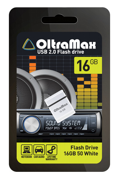 Oltramax 16Gb - OltraMax 50 White OM016GB-50-W