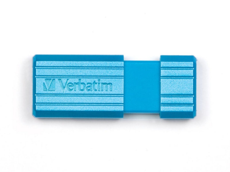 Verbatim 32Gb - Verbatim Store n Go PinStripe Caribbean Blue 49057