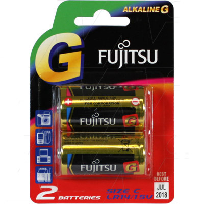 Fujitsu-Siemens Батарейка C - Fujitsu LR14G/2B Alkaline G (2 штуки)