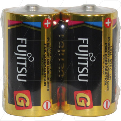 Fujitsu-Siemens Батарейка C - Fujitsu LR14G/2S Alkaline G (2 штуки)