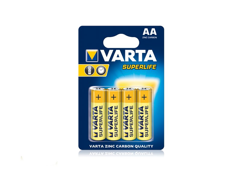 Varta Батарейка AA - Varta SuperLife R6 SR4 2006 (4 штуки) 02006101304