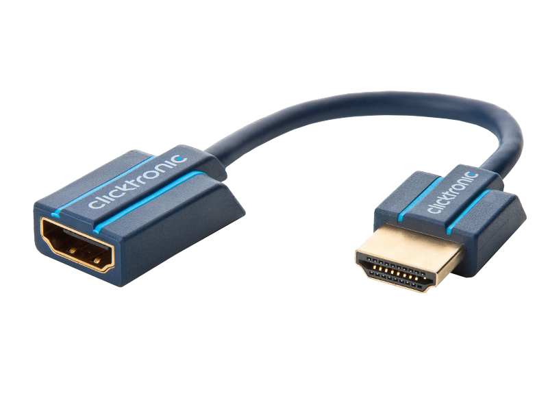  Аксессуар ClickTronic HDMI Ethernet HD/4K/3D-TV 0.1m 70700