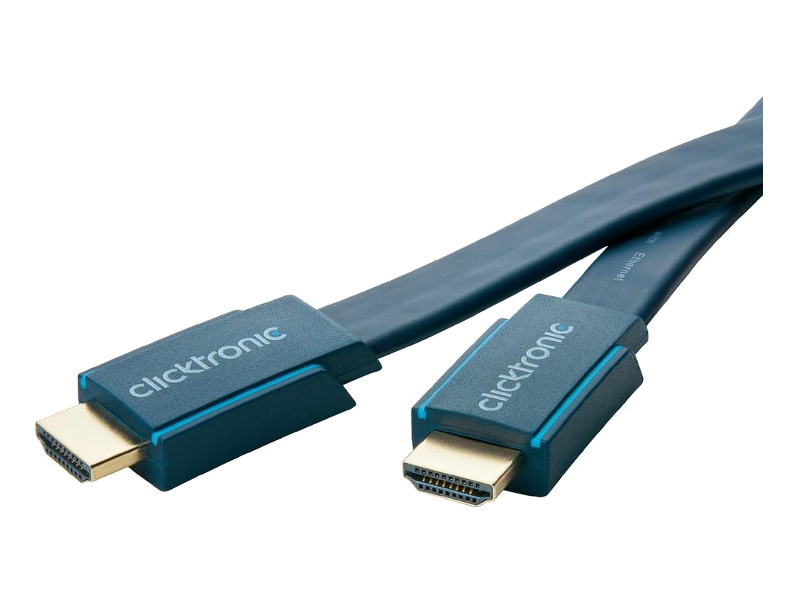  Аксессуар ClickTronic HDMI Ethernet Casual HD/4K/3D-TV 1m 70312