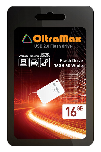Oltramax 16Gb - OltraMax 60 White OM016GB-mini-60-W