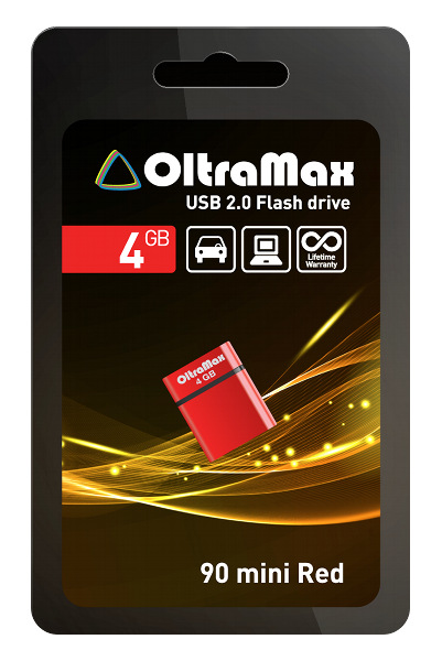 Oltramax 4Gb - OltraMax 90 Mini Red OM004GB-mini-90-R