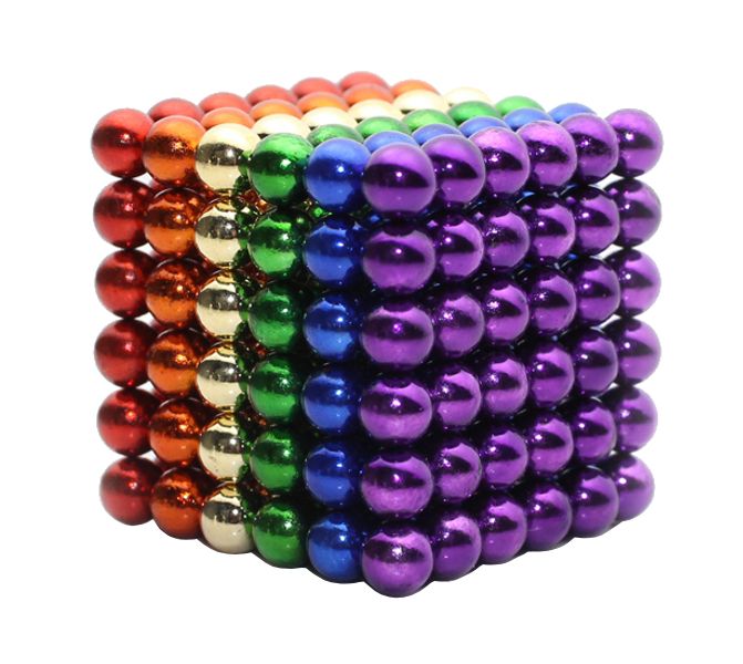  Магниты Crazyballs 216 5mm Multi-Color