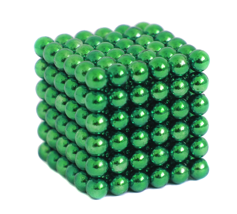  Магниты Crazyballs 216 5mm Green