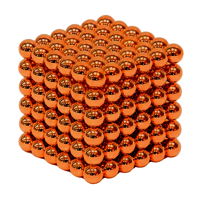  Магниты Crazyballs 216 5mm Orange