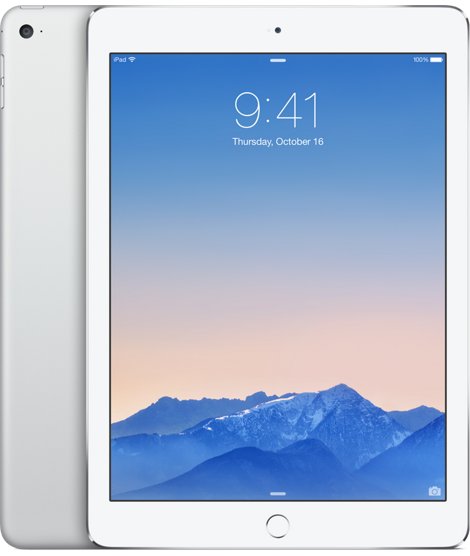 Apple iPad Air 2 64Gb Wi-Fi Silver MGKM2RU/A