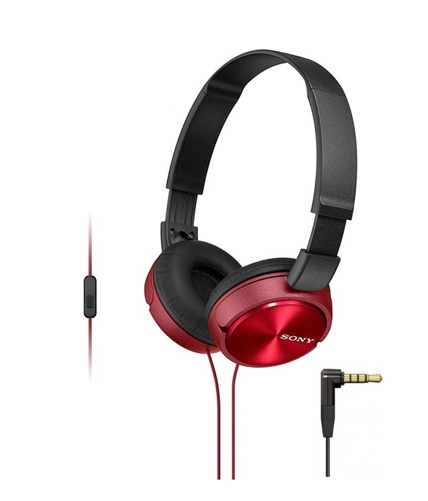 Sony Гарнитура Sony MDR-ZX310AP Red