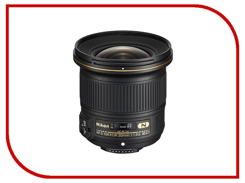  Nikon Nikkor AF-S 20 mm f / 1.8 G ED