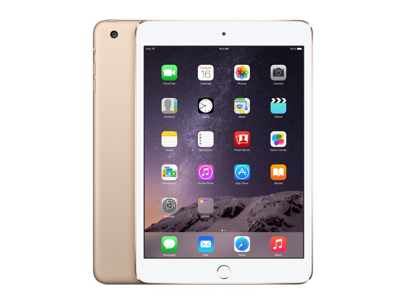 Apple iPad mini 3 16Gb Wi-Fi Gold MGYE2RU/A