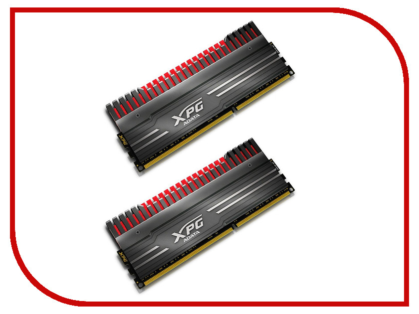   A-Data XPG DDR3 DIMM 2800MHz PC3-22400 CL12 - 8Gb KIT (2x4Gb) AX3U2800W4G12-DBV-RG