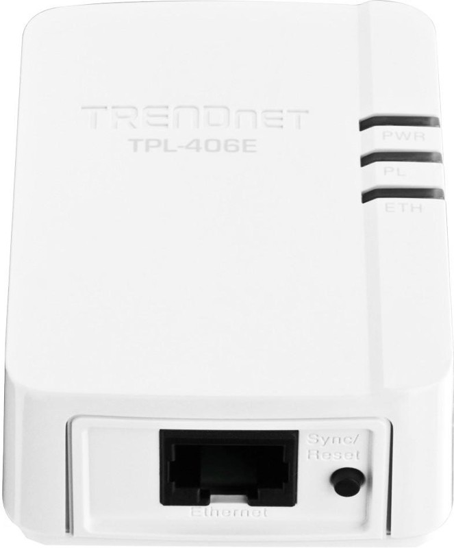 Trendnet Powerline адаптер TRENDnet TPL-406E