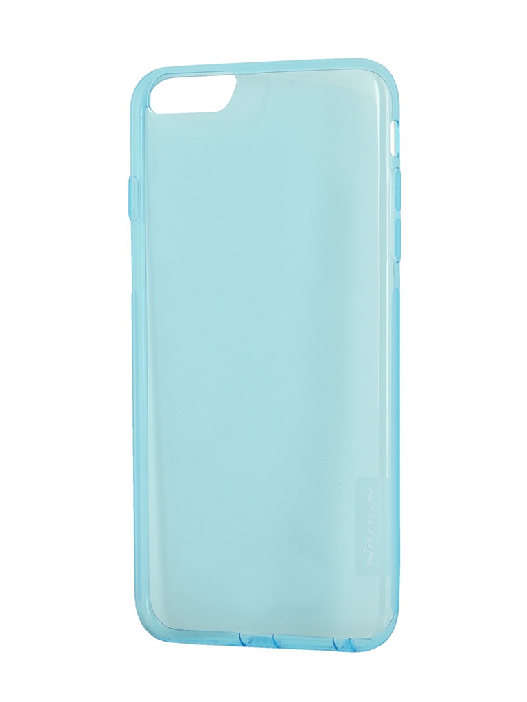  Аксессуар Чехол-накладка Nillkin Nature TPU Case for iPhone 6 Plus Blue T-N-Iphone6P-018