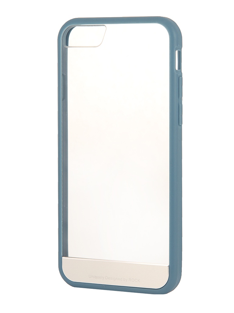  Аксессуар Чехол ROCK Enchanting Protective Shell for iPhone 6 Grey-Blue 68913