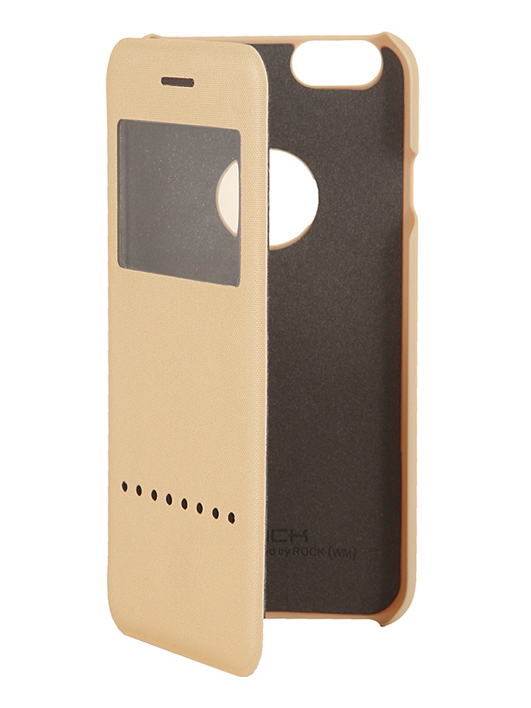  Аксессуар Чехол ROCK Rapid for iPhone 6 Gold 70039