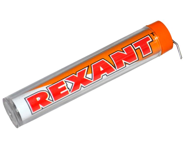  Аксессуар Rexant 09-3101 10g DIA 1.0 mm припой с канифолью