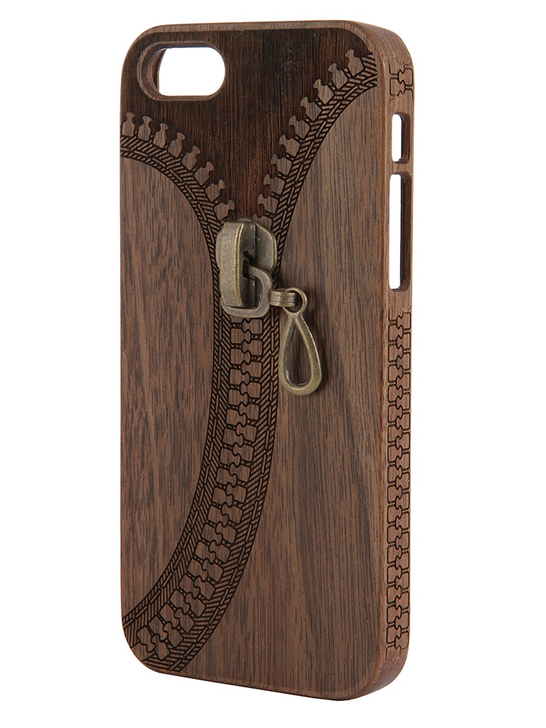  Аксессуар Чехол Vicardi wziw-i5 for iPhone 5 / 5S Zipper Wood