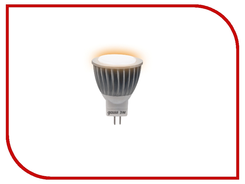  Gauss LED MR11 3W GU4 AC220-240V 2700K FROST 132517103