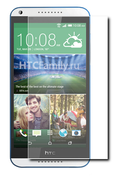  Аксессуар Стекло противоударное Ainy 0.33mm for HTC Desire 820 Dual Sim