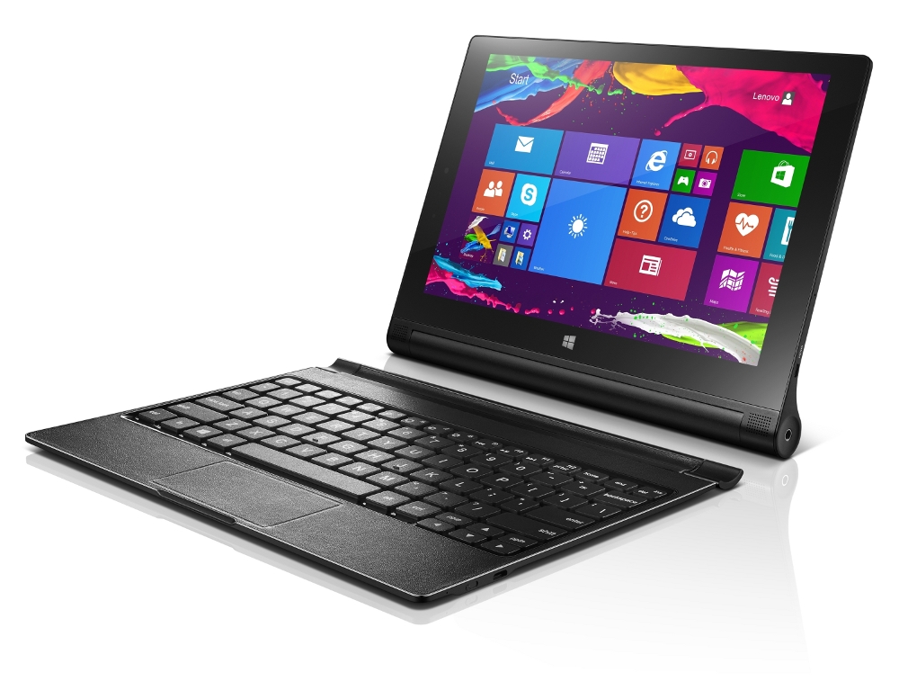 Lenovo Yoga Tablet 2 1051L 10 32Gb 59429194 Intel Atom Z3745 1.8 GHz/2048Mb/32Gb/3G/LTE/Wi-Fi/Bluetooth/GPS/Cam/10.1/1920x1200/Keyboard/Windows 8.1