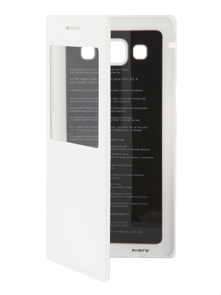 Samsung Аксессуар Чехол Samsung SM-A500F Galaxy A5 S-View White EF-CA500BWEGRU