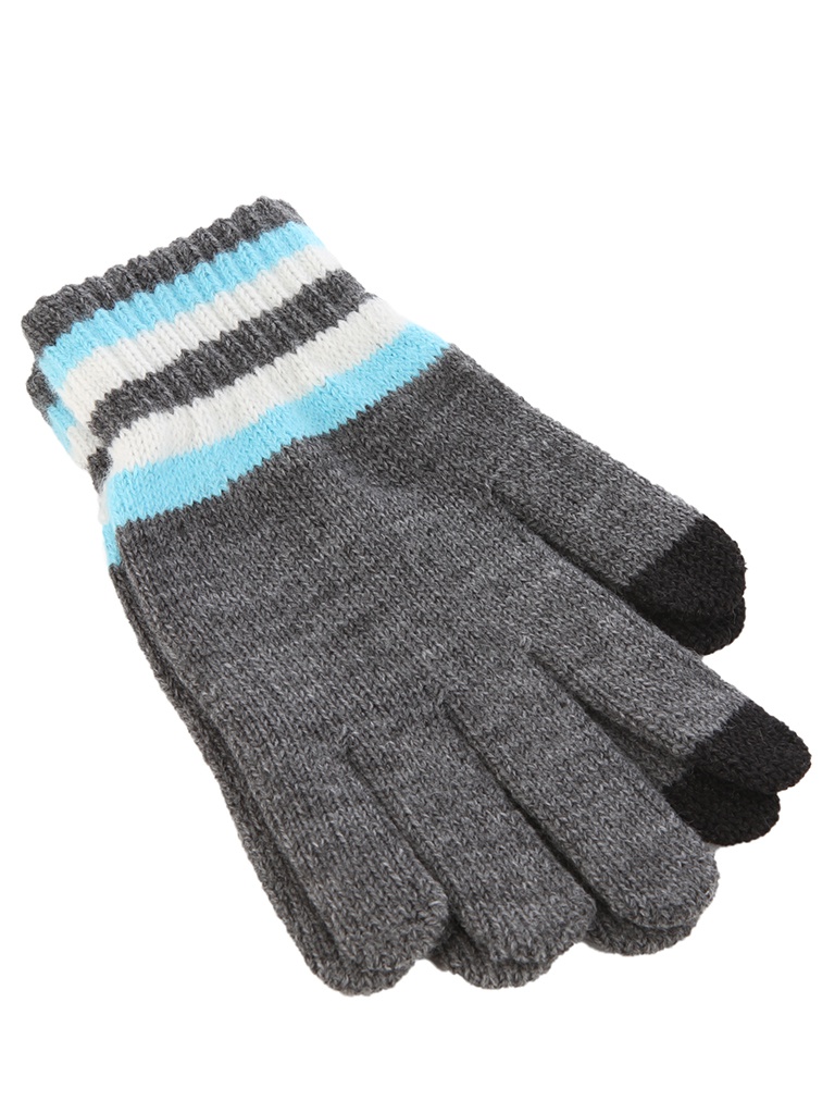  Теплые перчатки для сенсорных дисплеев iCasemore трикотажные Grey