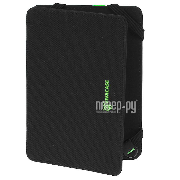  Аксессуар Чехол for PocketBook 515 Vivacase Neon Black-Green VPB-P515N01-bg