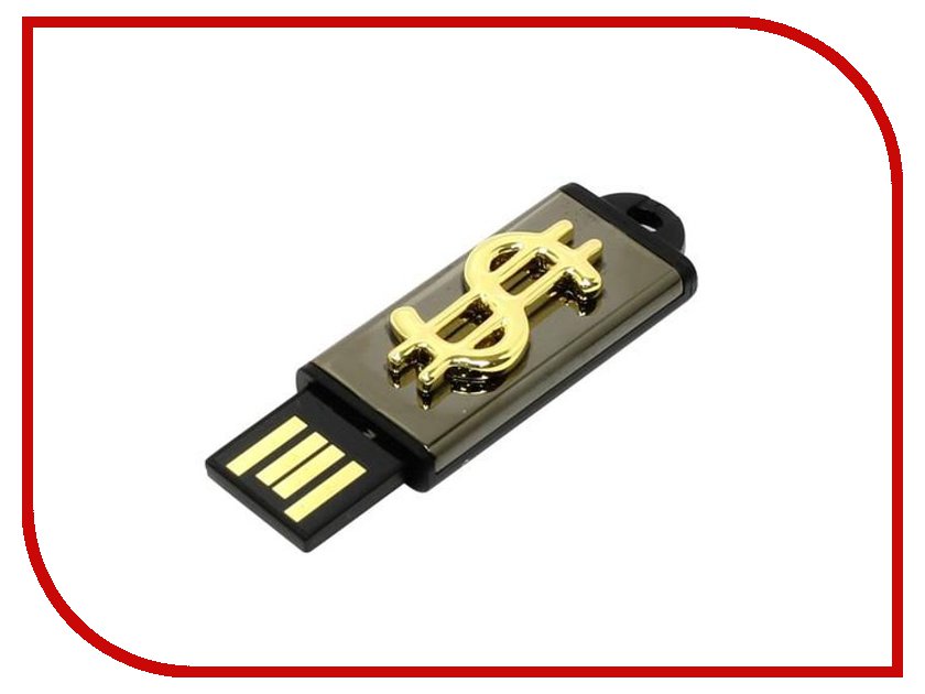 USB Flash Drive 8Gb - Iconik  Golden MTF-DOLLAR