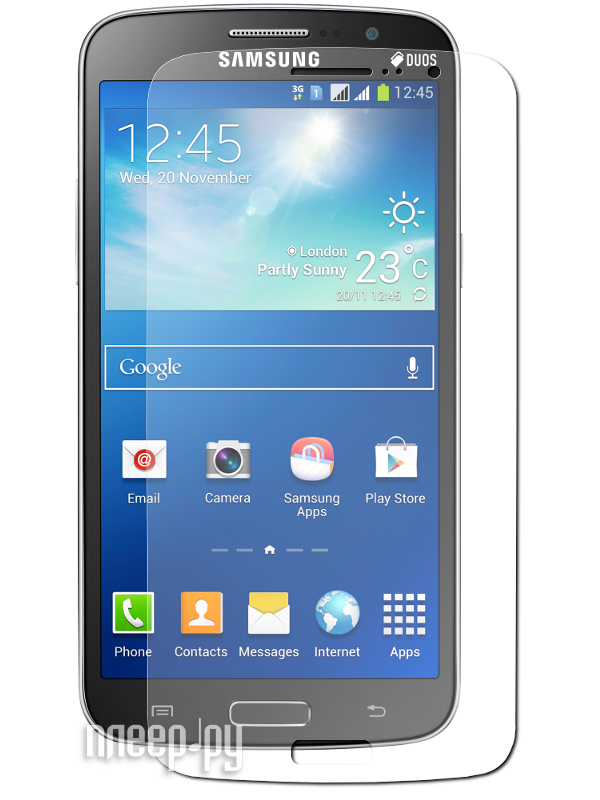  Аксессуар Защитная пленка Samsung G7102 Galaxy Grand 2 Media Gadget Premium антибликовая RTL MG560