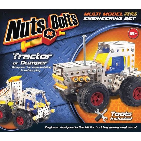 Nuts Bolts - Конструктор Nuts Bolts 005017 Трактор / Самосвал