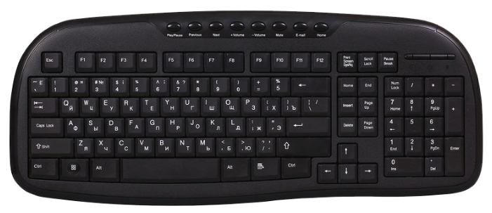 Smartbuy Клавиатура SmartBuy SBK-205U-K Black USB