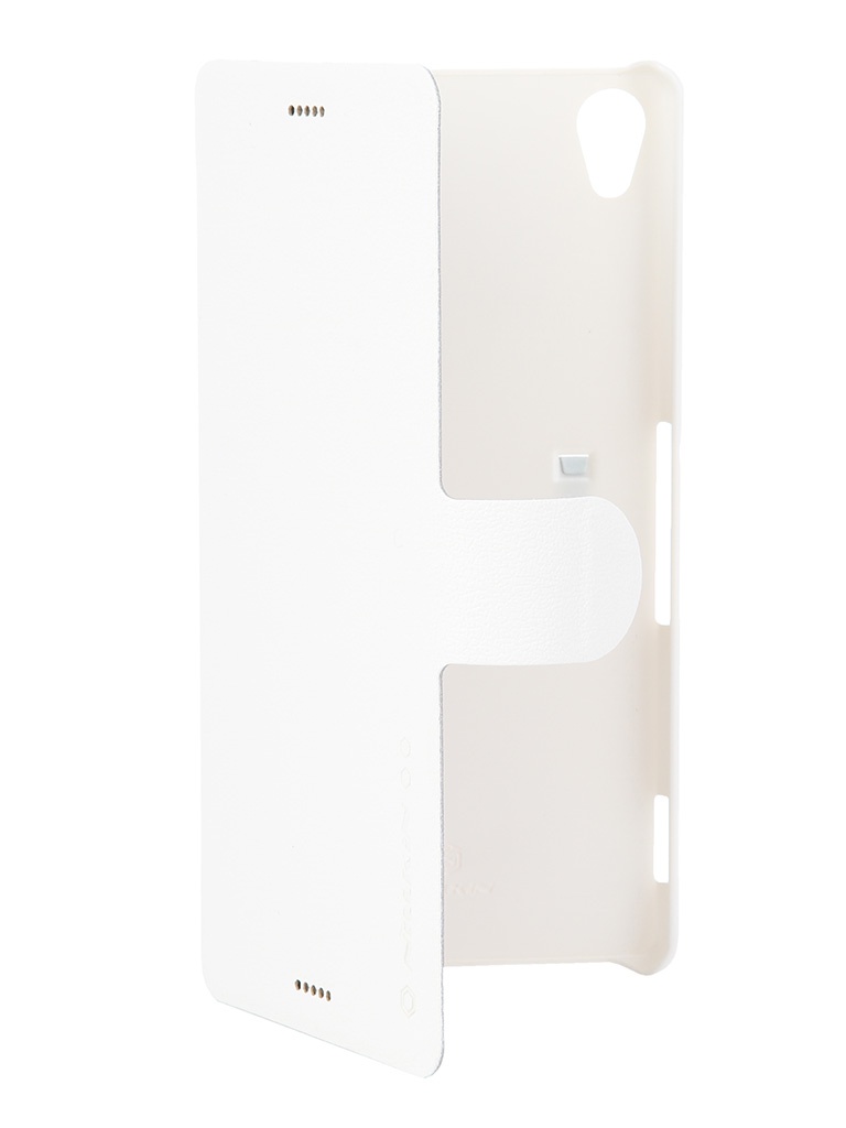  Аксессуар Чехол Sony Xperia Z3 Nillkin Fresh Leather Case White